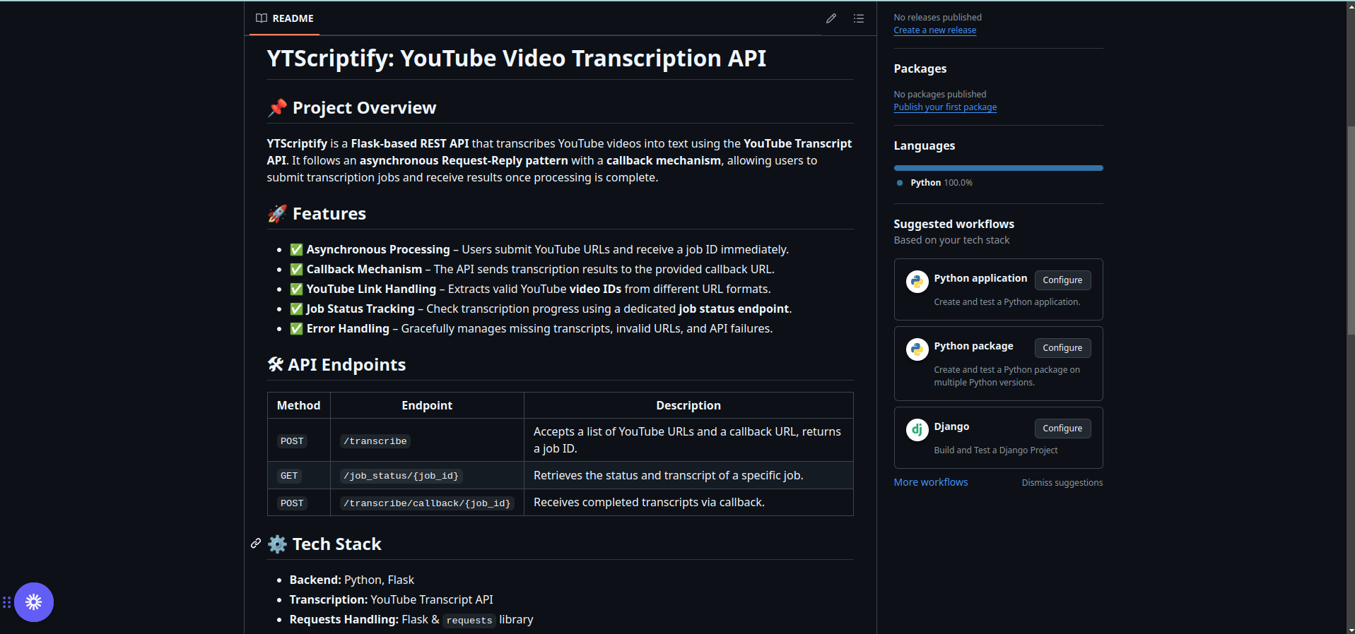 youtube transcriber